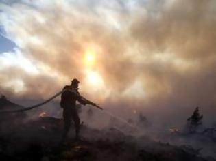 Φωτογραφία για Υπό μερικό έλεγχο η φωτιά στην Αρχαία Νεμέα