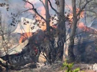 Φωτογραφία για ΣΥΜΒΑΙΝΕΙ ΤΩΡΑ: Ανεξέλεγκτη η πυρκαγιά στην Μεγάλη Κερασιά Καλαμπάκας