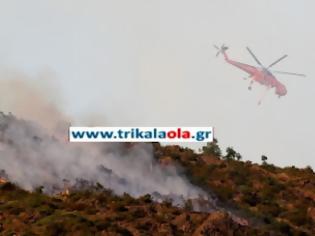 Φωτογραφία για Καλαμπάκα: Επεκτάθηκε η φωτιά προς Ξηρόκαμπο