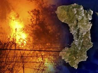 Φωτογραφία για Έκτη μέρα που καίει η φωτιά στη Χίο