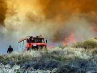 Φωτογραφία για Υλικές ζημιές σε κατοικίες από τη φωτιά στην Ασπροβάλτα Θεσσαλονίκης