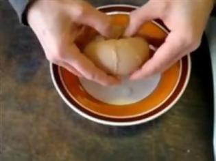 Φωτογραφία για VIDEO:  Δε Θα Πιστέψετε Τι Βγαίνει Μέσα Από Το Αυγό…