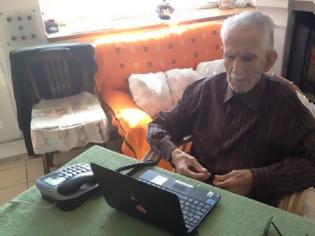 Φωτογραφία για Ένας 92χρονος Έλληνας εξπέρ στο Skype!