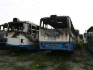 Φωτογραφία για Στόχος εμπρηστών για άλλη μια φορά λεωφορεία της ΕΜΕΛ στη Λεμεσό