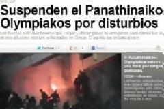 Τα ξένα Μέσα για τα επεισόδια