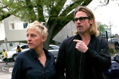 Ο Brad Pitt βγάζει βόλτα την Ellen DeGeneres στη Νέα Ορλεάνη