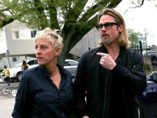 Φωτογραφία για Ο Brad Pitt βγάζει βόλτα την Ellen DeGeneres στη Νέα Ορλεάνη