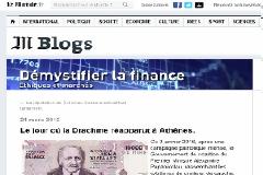 LE MONDE: Η μέρα που επανεμφανίστηκε η δραχμή στην Αθήνα!
