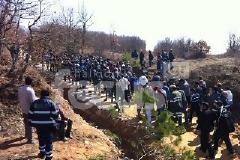 Επίδειξη βαρβαρότητας της εταιρίας «Ελληνικός Χρυσός» στη Χαλκιδική