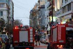 Έκρηξη με δύο τραυματίες στην Κυψέλη…