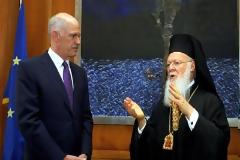 Συνάντηση Παπανδρέου-Βαρθολομαίου στην Κωνσταντινούπολη