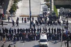 Αγνόησαν τους επισημους οι μαθητές...