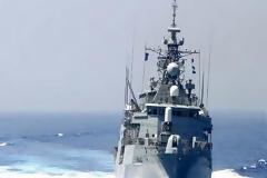 Τουρκική φρεγάτα παραβίασε τα ελληνικά ύδατα