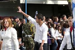 Με άδεια εξέδρα η παρέλαση υπό το  φόβο επεισοδίων και... μούντζων στη Λάρισα!