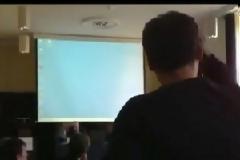 BINTEO: Έλληνες φοιτητές στην Ολλανδία διέκοψαν ομιλία του Γιαννίτση