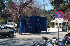 Χίος: Στήθηκε εξέδρα μόνο για τρεις!