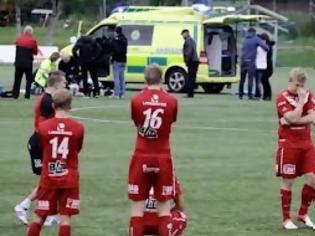 Φωτογραφία για Απεβίωσε 29χρονος Σουηδός ποδοσφαιριστής την ώρα του αγώνα