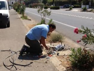 Φωτογραφία για Με εντατικούς ρυθμούς η αποκαταστάση της υπόγειας καλωδίωσης