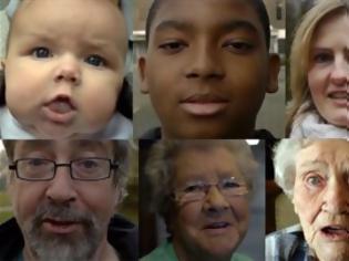 Φωτογραφία για VIDEO: Η πορεία της ζωής από το πρώτο έτος μέχρι τα 100