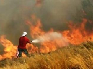 Φωτογραφία για Πυρκαγιές στην Κρήτη με τραυματισμό πυροσβέστη