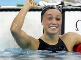 Φωτογραφία για Η Κύπρια κολυμβήτρια Καρολίνα Πελενδρίτου κατέκτησε το αργυρό μετάλλιο