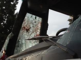 Φωτογραφία για ΒΙΝΤΕΟ: Το μοιραίο λεωφορείο που ανετράπη στην Καρδία