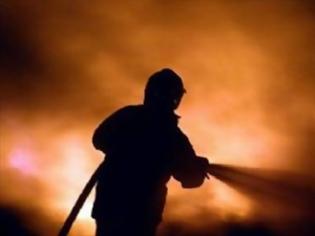 Φωτογραφία για Πυρκαγιά σε εξέλιξη στο Καλαμίτσι του Αποκόρωνα Χανίων