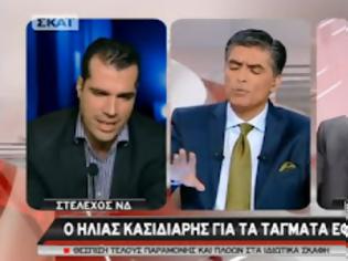 Φωτογραφία για VIDEO: O Kασιδιάρης...τα βάζει με τον Ευαγγελάτο