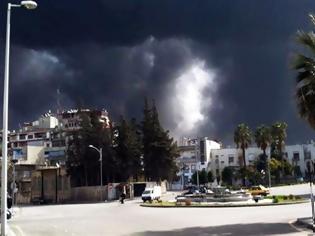 Φωτογραφία για VIDEO - ΣΥΡΙΑ: Σφοδροί βομβαρδισμοί σε όλη τη χώρα