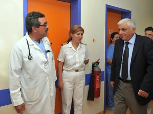 Φωτογραφία για Επίσκεψη Υφυπουργού Εθνικής Άμυνας κ. Παναγιώτη Καράμπελα στο Ναυτικό Νοσοκομείο Αθηνών