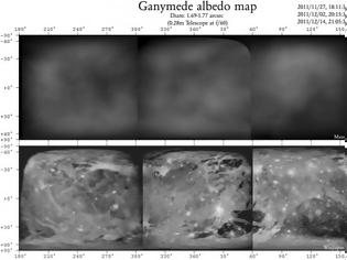 Φωτογραφία για Έλληνας ερασιτέχνης αστρονόμος δημιουργεί χάρτη του Γανυμήδη