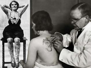 Φωτογραφία για Vintage ολόσωμα τατουάζ γυναικών!