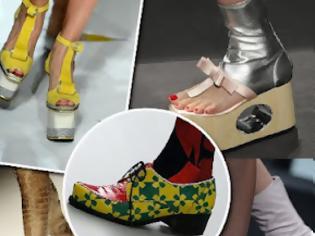 Φωτογραφία για Τα πιο παράξενα παπούτσια των Fashion Weeks για το 2013!