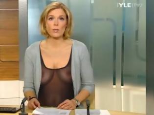 Φωτογραφία για Δελτία ειδήσεων με διαφορά... στήθους (Video)