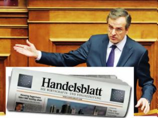 Φωτογραφία για Σαμαράς στην Handelsblatt: Αν καταρρεύσει η κυβέρνηση «μας περιμένει χάος»
