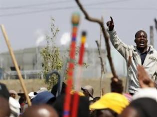Φωτογραφία για Ν. Αφρική: Νέες αιματηρές συγκρούσεις μεταλλωρύχων-αστυνομίας