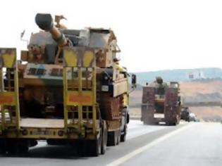 Φωτογραφία για H Toυρκία μεταφέρει δυνάμεις στα σύνορα με τη Συρία
