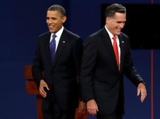 Φωτογραφία για «Μετεξεταστέοι» Ομπάμα και Ρόμνεϊ