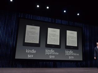 Φωτογραφία για Νέα μοντέλα Amazon Kindle παρουσιάστηκαν σήμερα στο προγραμματισμένο event της Amazon