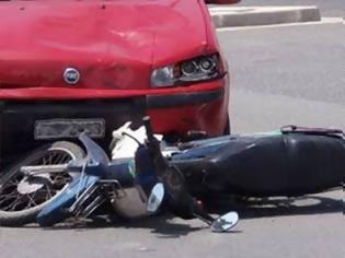 Φωτογραφία για Τροχαίο ατύχημα στη Μυτιλήνη