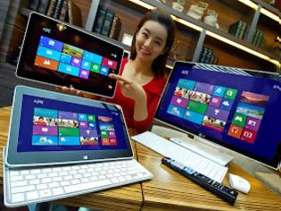 Φωτογραφία για Windows 8 σε laptop και tablet με την LG