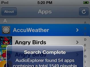 Φωτογραφία για AudioExplorer: Multimedia app free cydia