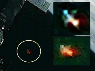 Φωτογραφία για UFO πάνω από τον τυφώνα Sandy φαίνεται από το ISS- 28 Οκτ 2012