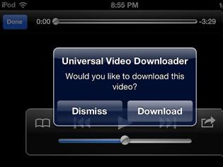 Φωτογραφία για Universal Video Downloader: Cydia tweak free  Κατεβάστε όποιο video θέλετε από όπου θέλετε