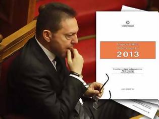 Φωτογραφία για ΜΕΤΡΑ 11 ΔΙΣ ΕΥΡΩ ΓΙΑ ΤΟ 2013 ΠΡΟΒΛΕΠΕΙ Ο ΠΡΟΥΠΟΛΟΓΙΣΜΟΣ (VIDEO)