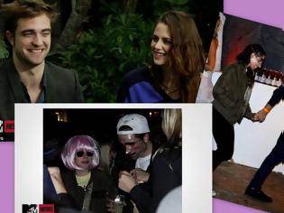 Φωτογραφία για Kristen Stewart – Robert Pattinson: Η χαλαρή πρώτη κοινή συνέντευξη και το... ατυχές μασκάρεμα