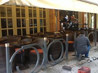 Φωτογραφία για Τοποθέτηση κιγκλιδωμάτων στη Δεληγιάννη στο δήμο Τρίπολης