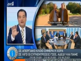 Φωτογραφία για Αδωνι Γεωργιάδη: Τα καλσόν να προσέχετε...