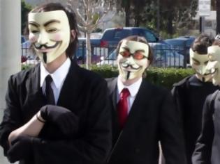 Φωτογραφία για Οι Anonymous έριξαν τη σελίδα του Σαμαρά