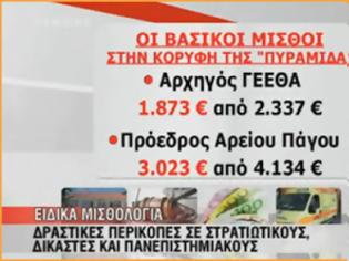 Φωτογραφία για Δραστικές περικοπές σε ειδικά μισθολόγια (ΒΙΝΤΕΟ)